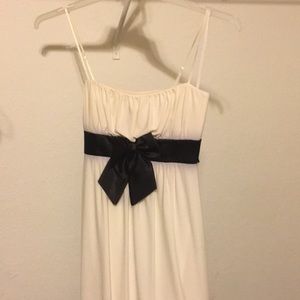 Black and white dress